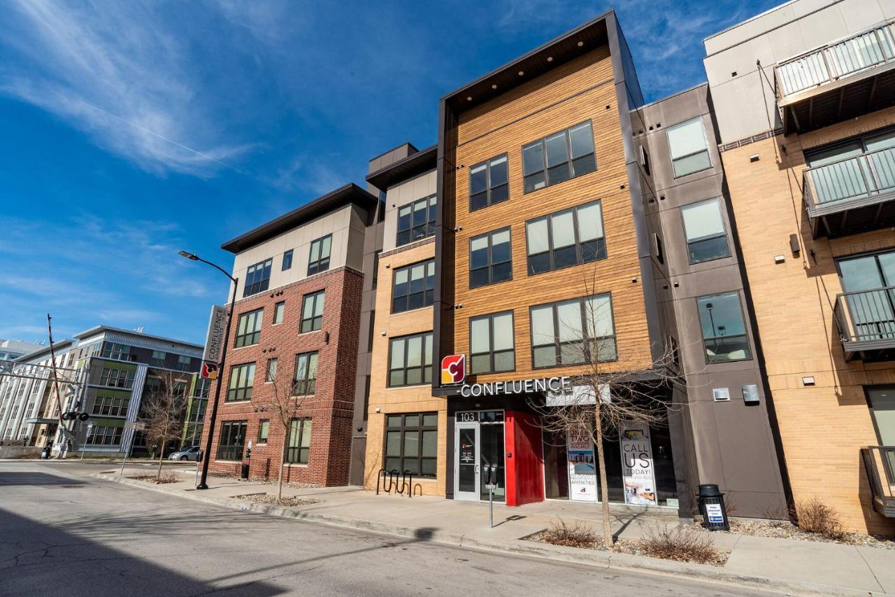 Frontdesk Confluence On 3Rd Apt Downtown Riverwalk Trails Ντε Μόιν Εξωτερικό φωτογραφία